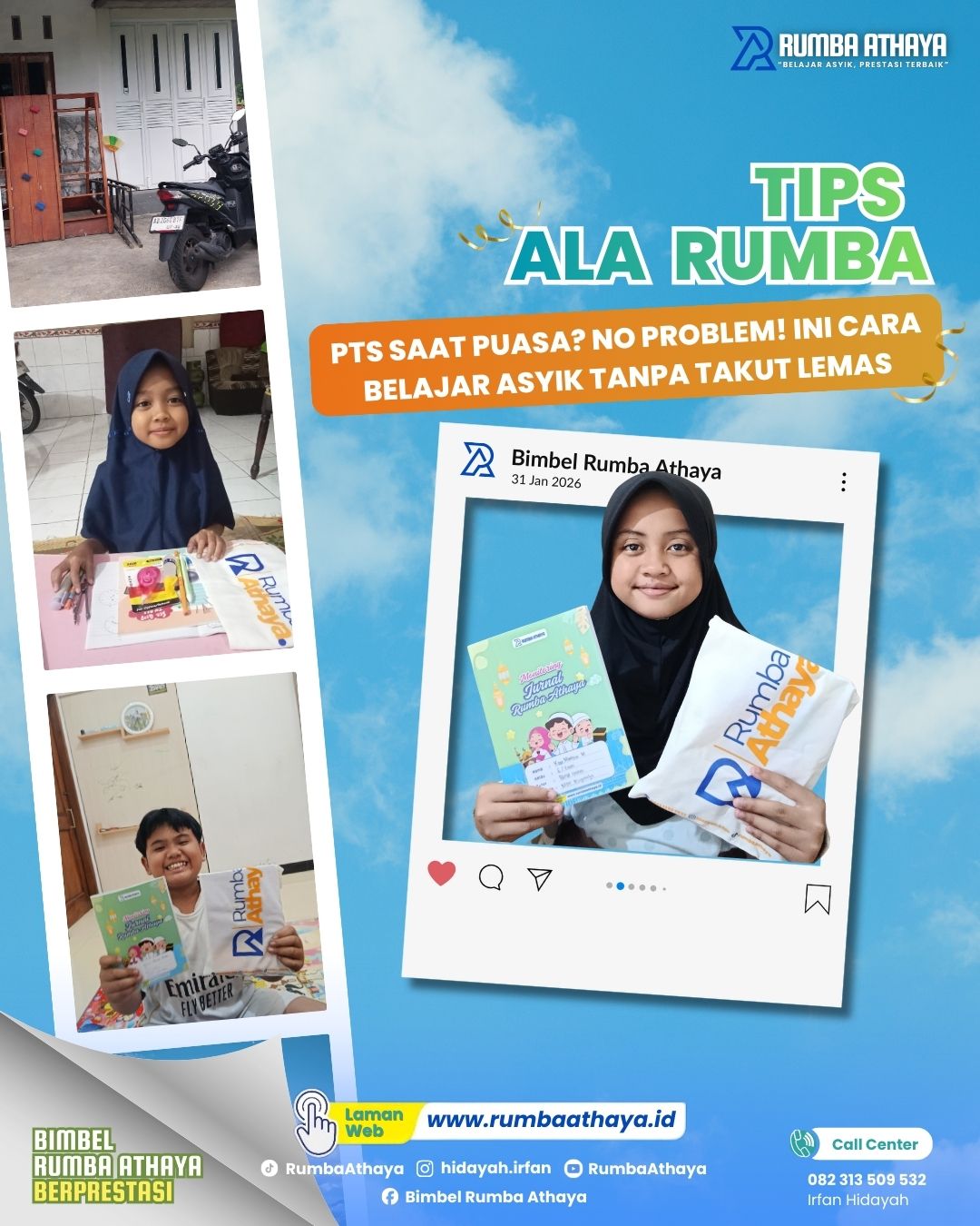 PTS Saat Puasa? No Problem! Ini Cara Belajar Asyik Tanpa Takut Lemas