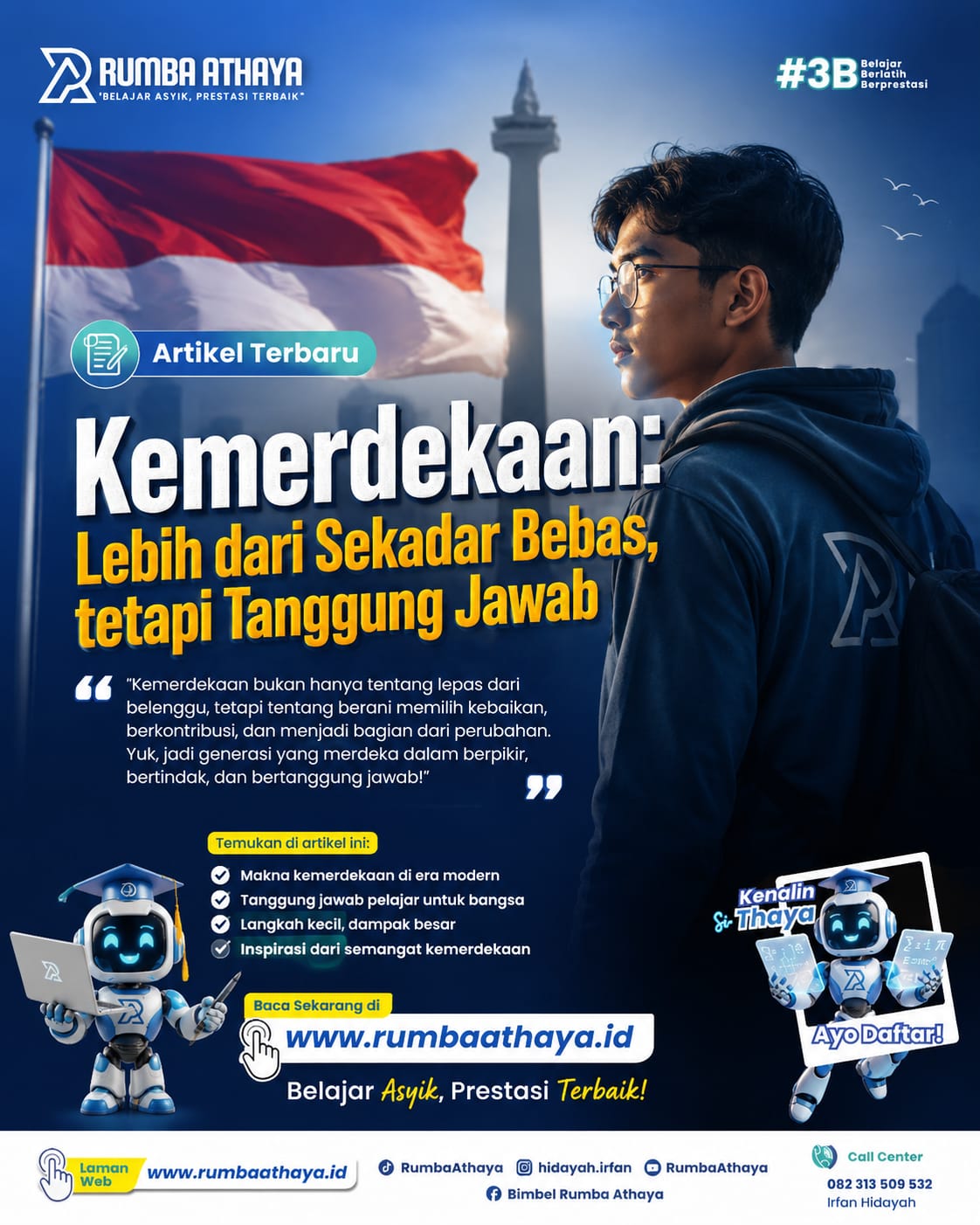 Kemerdekaan: Lebih dari Sekadar Bebas, tetapi Tanggung Jawab