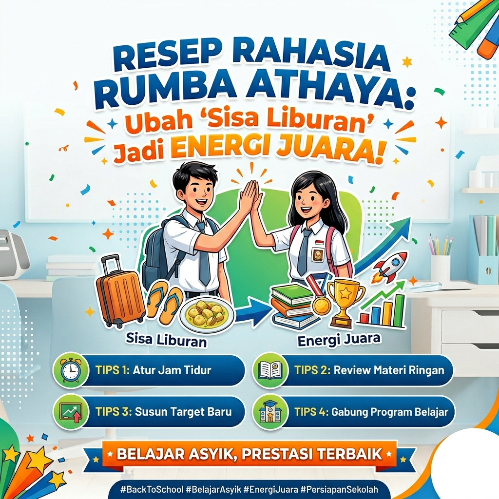 Rumba Athaya: Ubah Sisa Liburan, Jadi Energi Juara